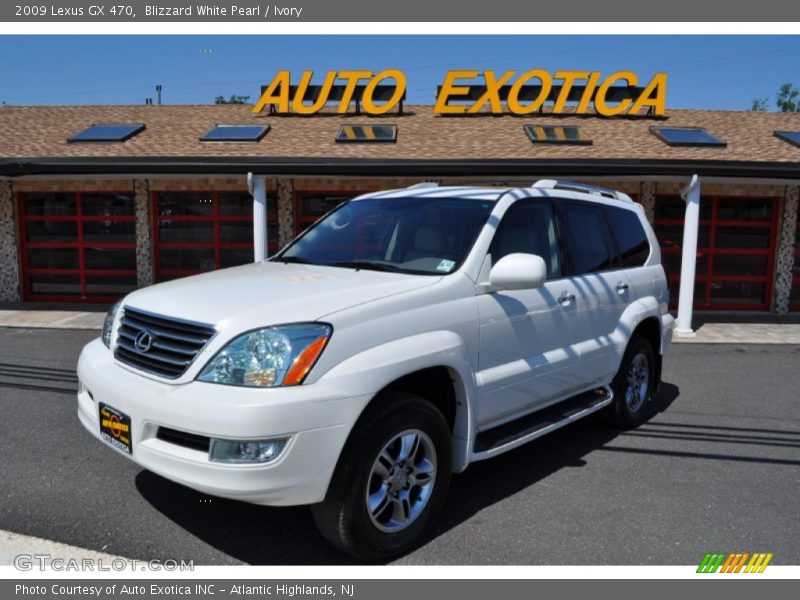 Blizzard White Pearl / Ivory 2009 Lexus GX 470