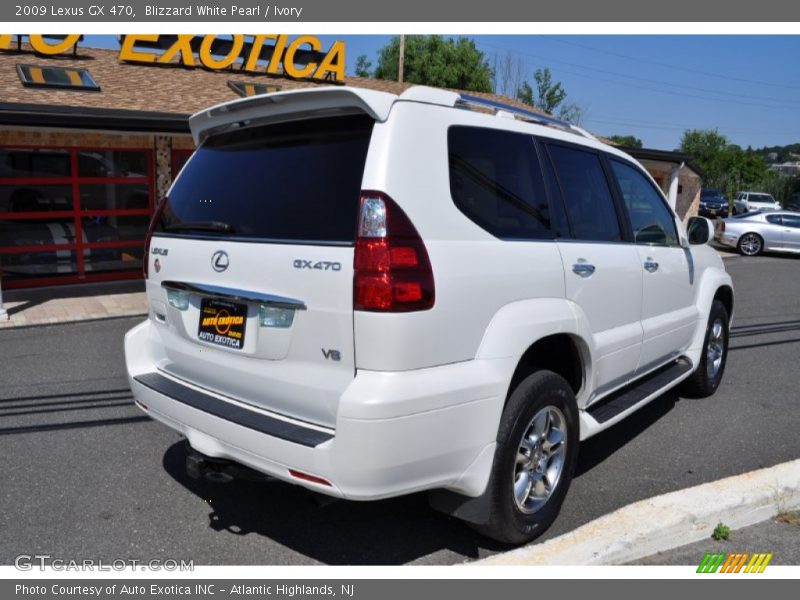 Blizzard White Pearl / Ivory 2009 Lexus GX 470