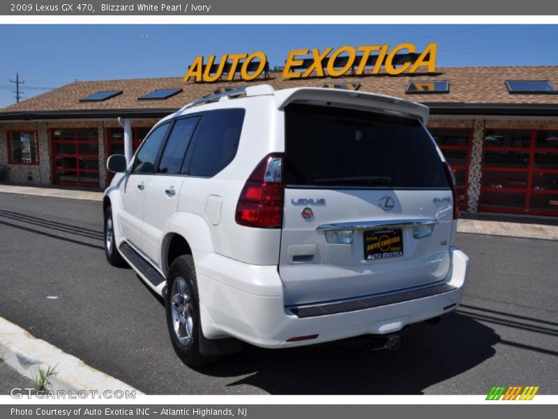 Blizzard White Pearl / Ivory 2009 Lexus GX 470