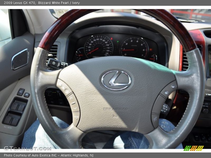 Blizzard White Pearl / Ivory 2009 Lexus GX 470
