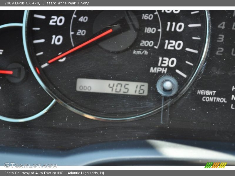 Blizzard White Pearl / Ivory 2009 Lexus GX 470