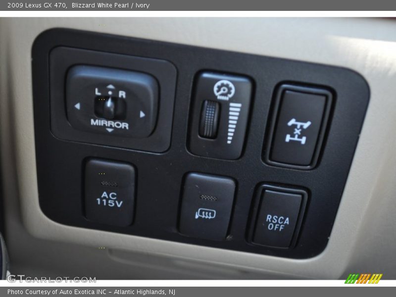 Blizzard White Pearl / Ivory 2009 Lexus GX 470