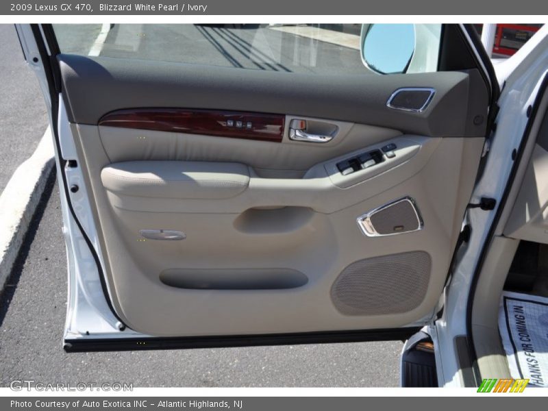 Blizzard White Pearl / Ivory 2009 Lexus GX 470