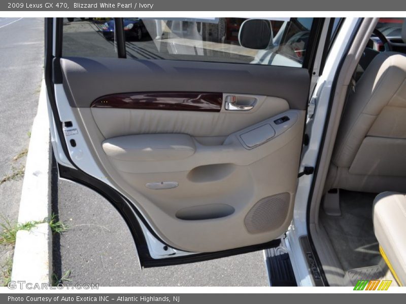 Blizzard White Pearl / Ivory 2009 Lexus GX 470