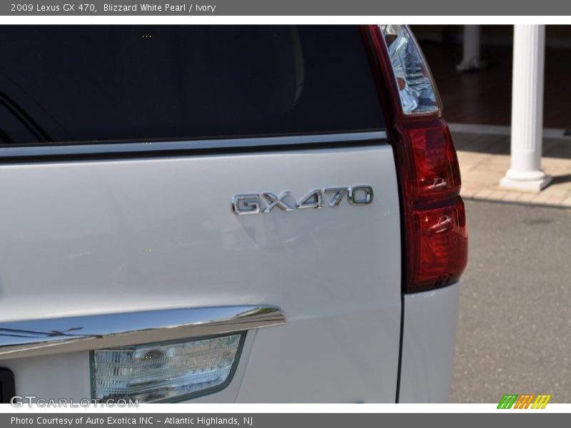 Blizzard White Pearl / Ivory 2009 Lexus GX 470