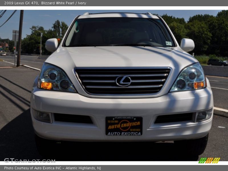 Blizzard White Pearl / Ivory 2009 Lexus GX 470