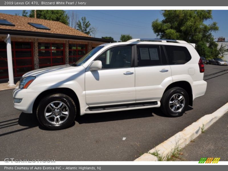 Blizzard White Pearl / Ivory 2009 Lexus GX 470
