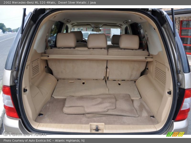 Desert Silver Metallic / Java 2002 Mercedes-Benz ML 320 4Matic