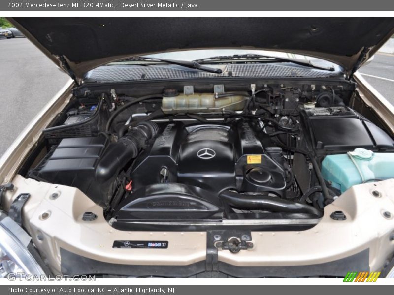 Desert Silver Metallic / Java 2002 Mercedes-Benz ML 320 4Matic