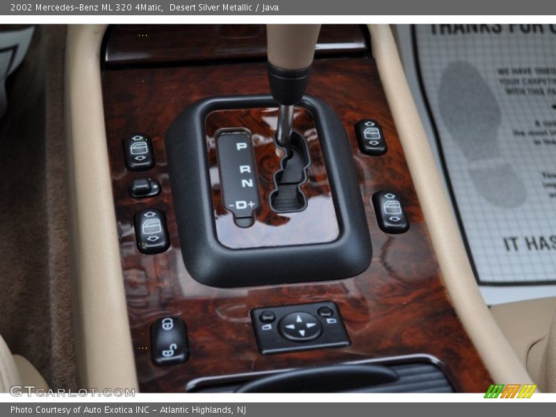 Desert Silver Metallic / Java 2002 Mercedes-Benz ML 320 4Matic
