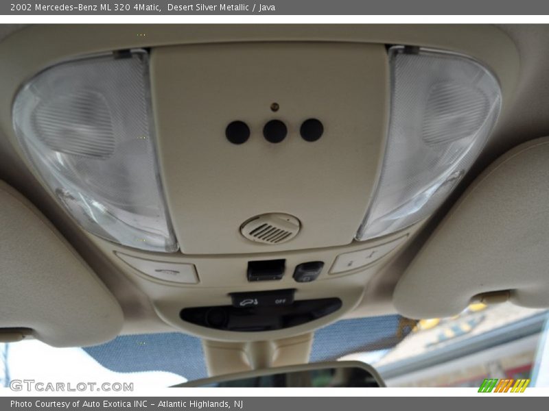 Desert Silver Metallic / Java 2002 Mercedes-Benz ML 320 4Matic
