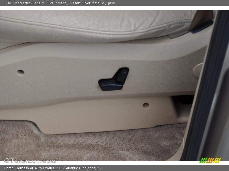 Desert Silver Metallic / Java 2002 Mercedes-Benz ML 320 4Matic