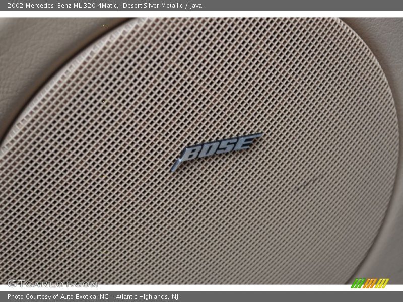 Desert Silver Metallic / Java 2002 Mercedes-Benz ML 320 4Matic