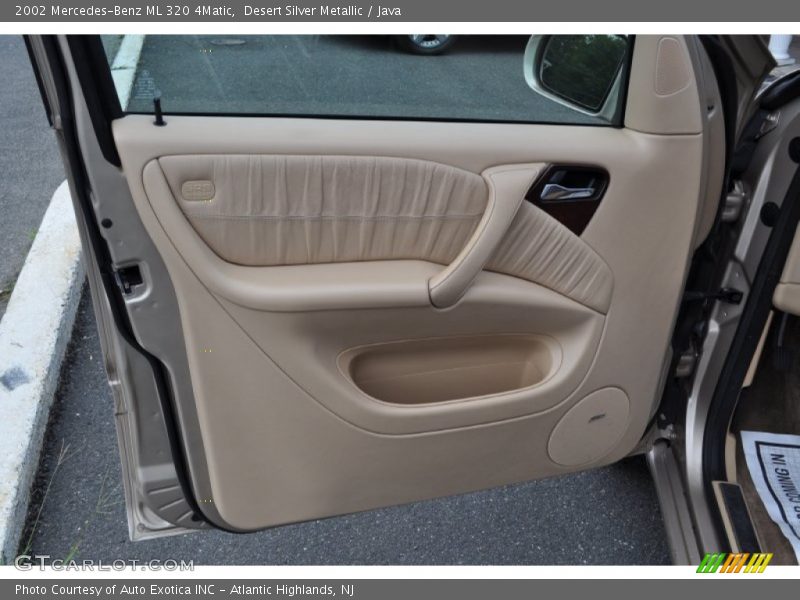 Desert Silver Metallic / Java 2002 Mercedes-Benz ML 320 4Matic