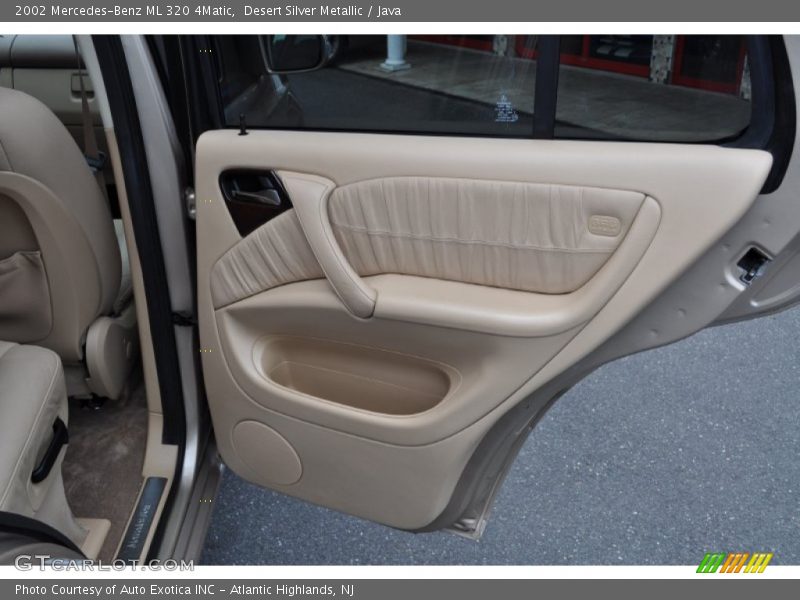 Desert Silver Metallic / Java 2002 Mercedes-Benz ML 320 4Matic