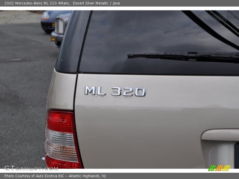 Desert Silver Metallic / Java 2002 Mercedes-Benz ML 320 4Matic