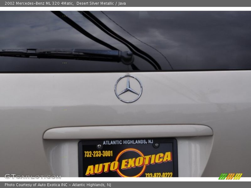 Desert Silver Metallic / Java 2002 Mercedes-Benz ML 320 4Matic