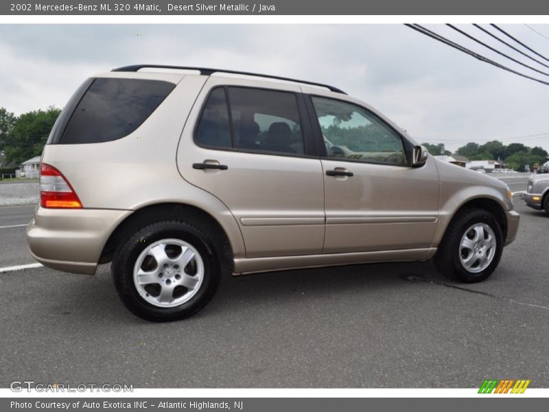 Desert Silver Metallic / Java 2002 Mercedes-Benz ML 320 4Matic