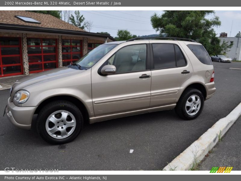 Desert Silver Metallic / Java 2002 Mercedes-Benz ML 320 4Matic