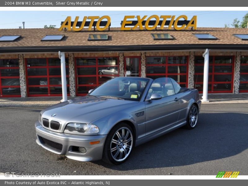 Silver Grey Metallic / Grey 2004 BMW M3 Convertible
