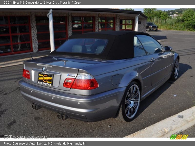 Silver Grey Metallic / Grey 2004 BMW M3 Convertible
