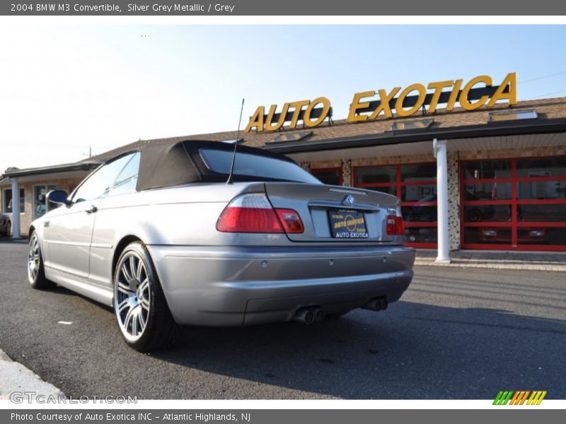 Silver Grey Metallic / Grey 2004 BMW M3 Convertible