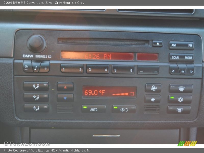 Silver Grey Metallic / Grey 2004 BMW M3 Convertible