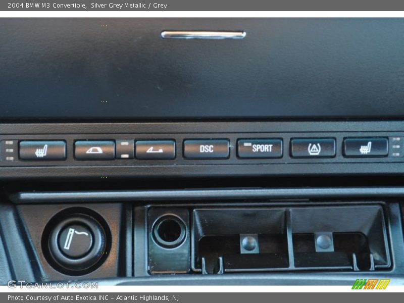 Silver Grey Metallic / Grey 2004 BMW M3 Convertible