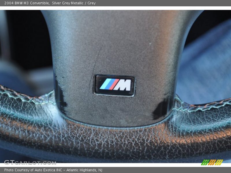 Silver Grey Metallic / Grey 2004 BMW M3 Convertible