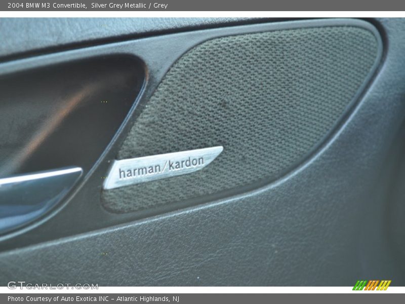 Silver Grey Metallic / Grey 2004 BMW M3 Convertible