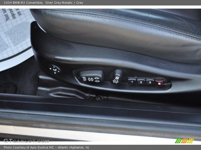 Silver Grey Metallic / Grey 2004 BMW M3 Convertible