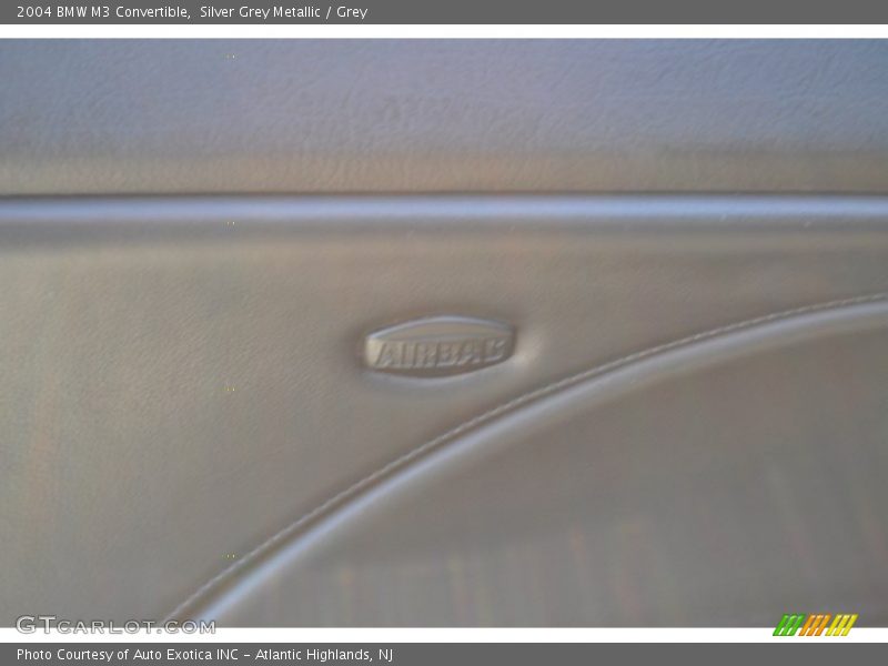 Silver Grey Metallic / Grey 2004 BMW M3 Convertible