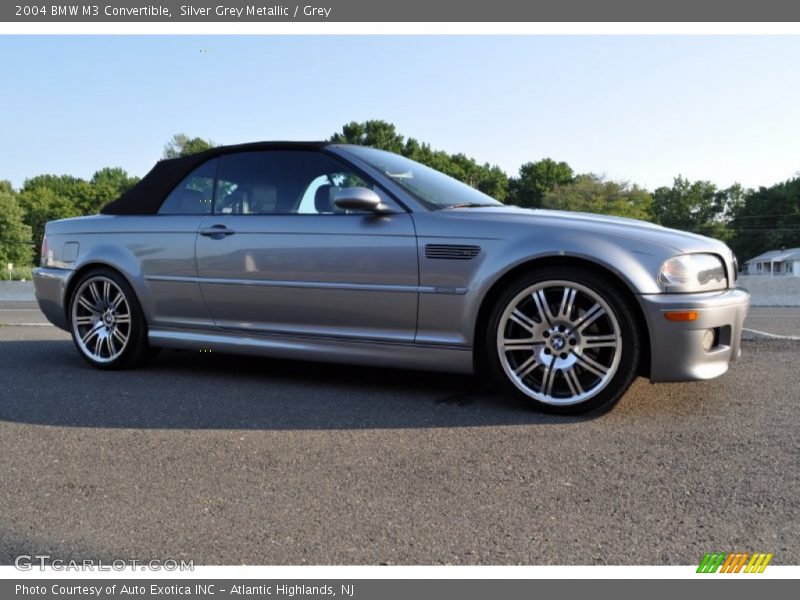 Silver Grey Metallic / Grey 2004 BMW M3 Convertible