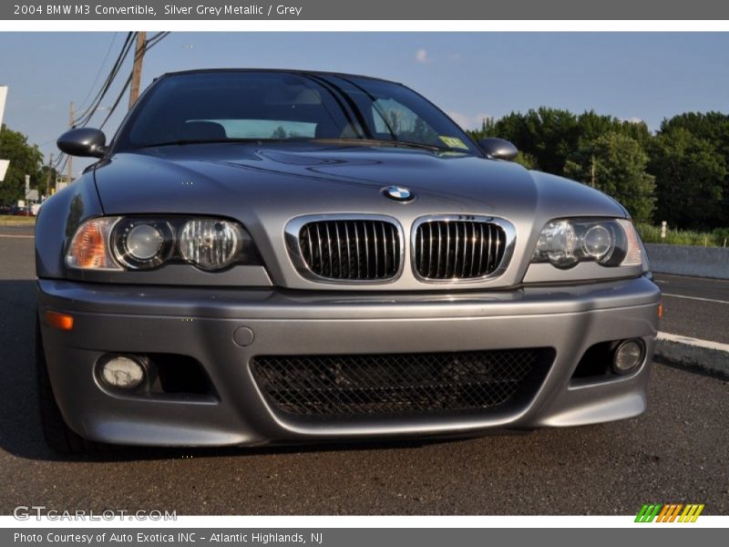 Silver Grey Metallic / Grey 2004 BMW M3 Convertible