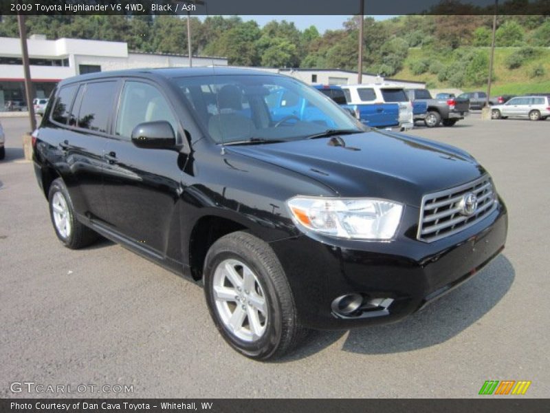 Black / Ash 2009 Toyota Highlander V6 4WD