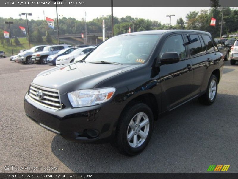 Black / Ash 2009 Toyota Highlander V6 4WD