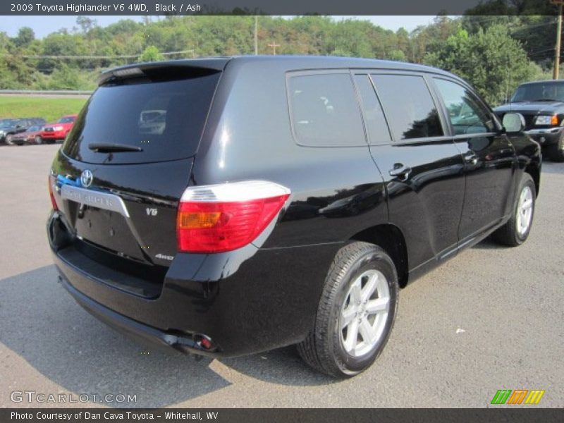 Black / Ash 2009 Toyota Highlander V6 4WD