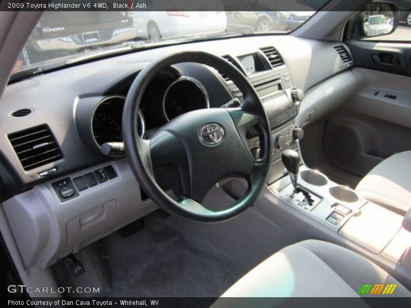 Black / Ash 2009 Toyota Highlander V6 4WD