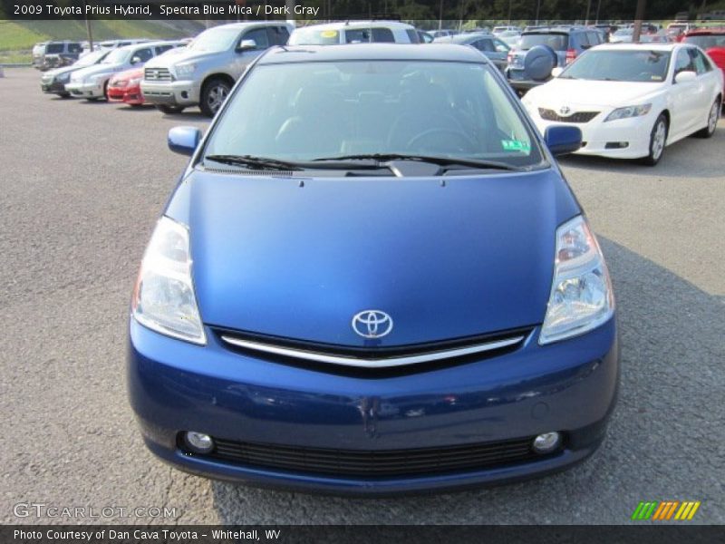 Spectra Blue Mica / Dark Gray 2009 Toyota Prius Hybrid