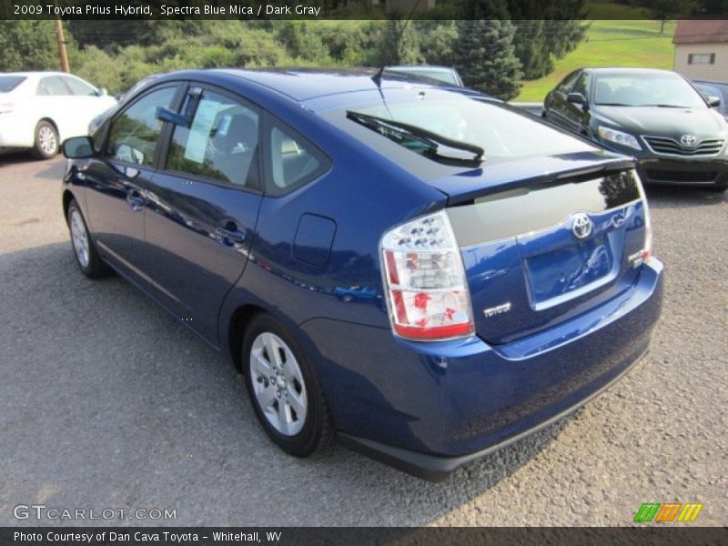 Spectra Blue Mica / Dark Gray 2009 Toyota Prius Hybrid
