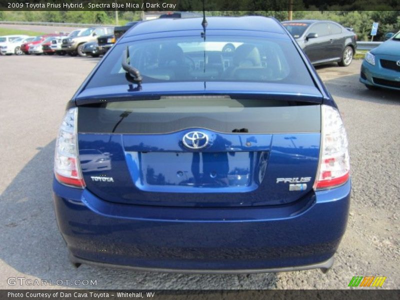 Spectra Blue Mica / Dark Gray 2009 Toyota Prius Hybrid