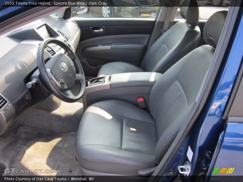Spectra Blue Mica / Dark Gray 2009 Toyota Prius Hybrid