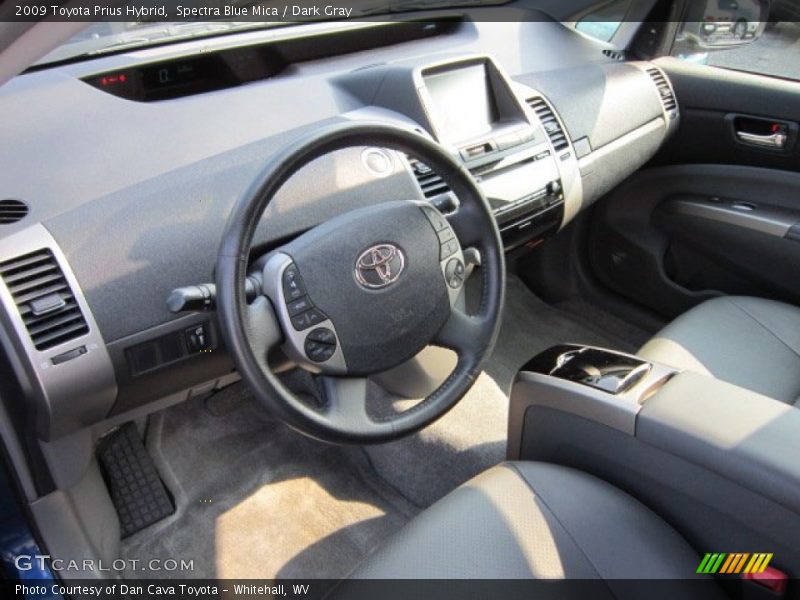 Spectra Blue Mica / Dark Gray 2009 Toyota Prius Hybrid