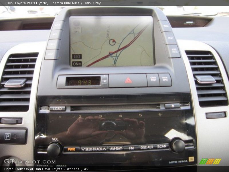 Spectra Blue Mica / Dark Gray 2009 Toyota Prius Hybrid