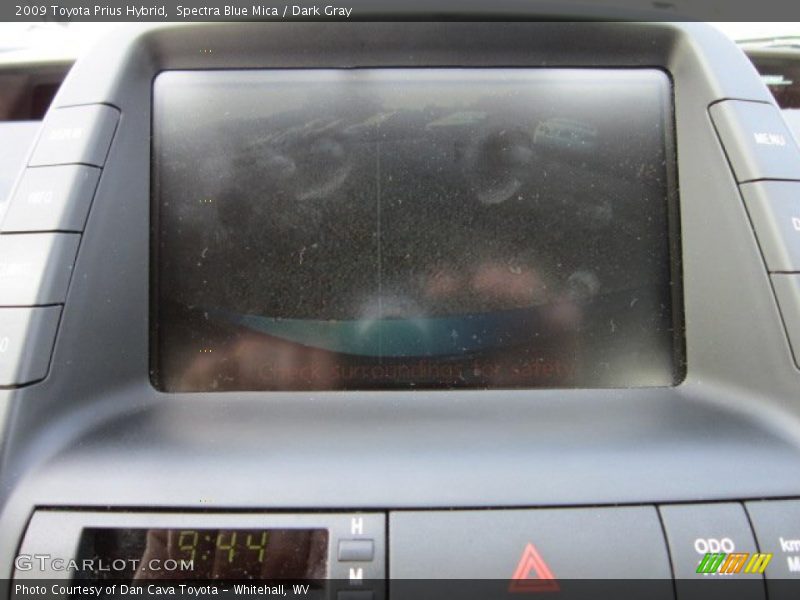 Spectra Blue Mica / Dark Gray 2009 Toyota Prius Hybrid