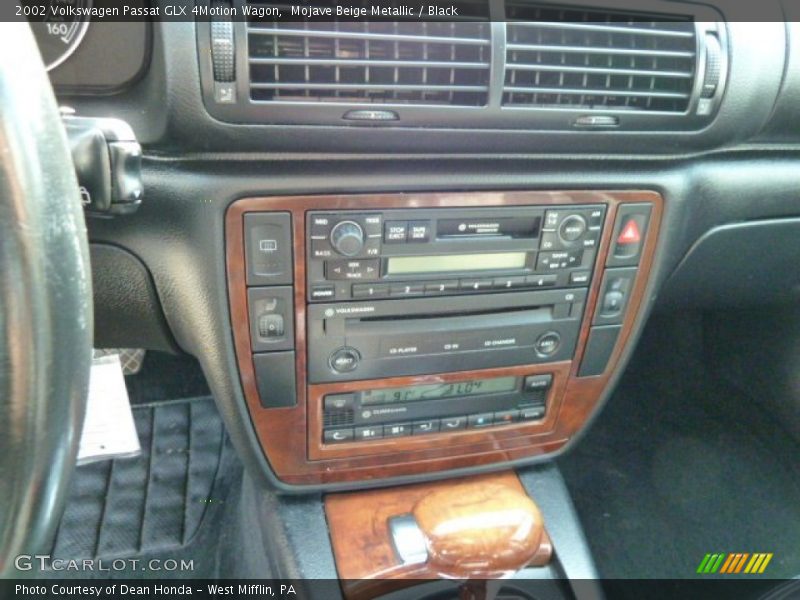 Controls of 2002 Passat GLX 4Motion Wagon