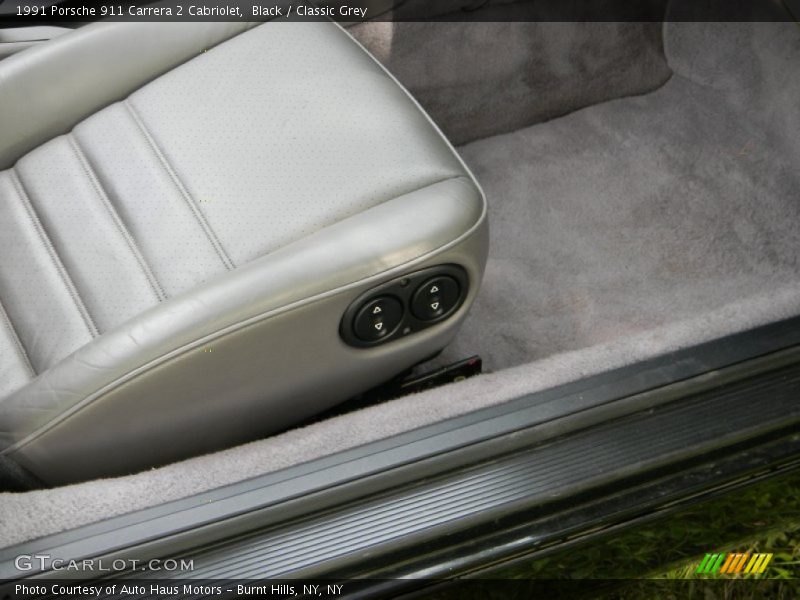  1991 911 Carrera 2 Cabriolet Classic Grey Interior