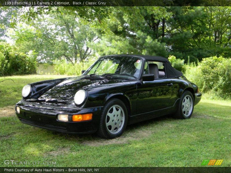 Front 3/4 View of 1991 911 Carrera 2 Cabriolet