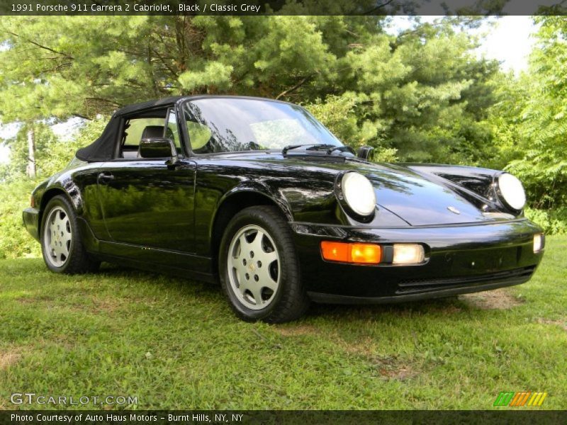 Front 3/4 View of 1991 911 Carrera 2 Cabriolet