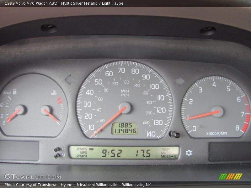  1999 V70 Wagon AWD Wagon AWD Gauges